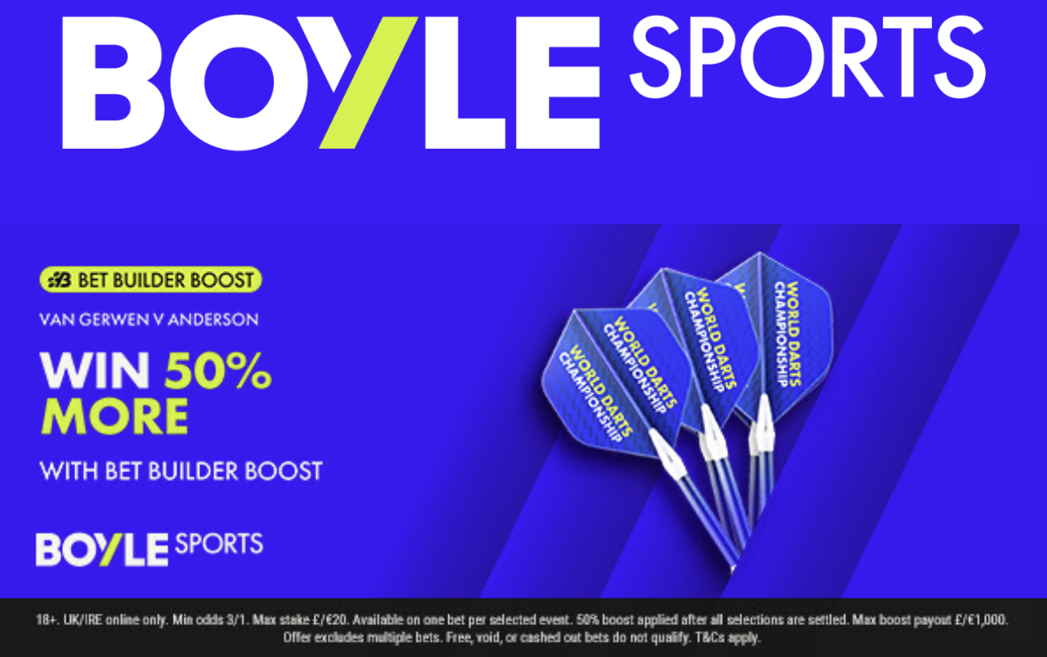 Michael van Gerwen vs Gary Anderson Boost